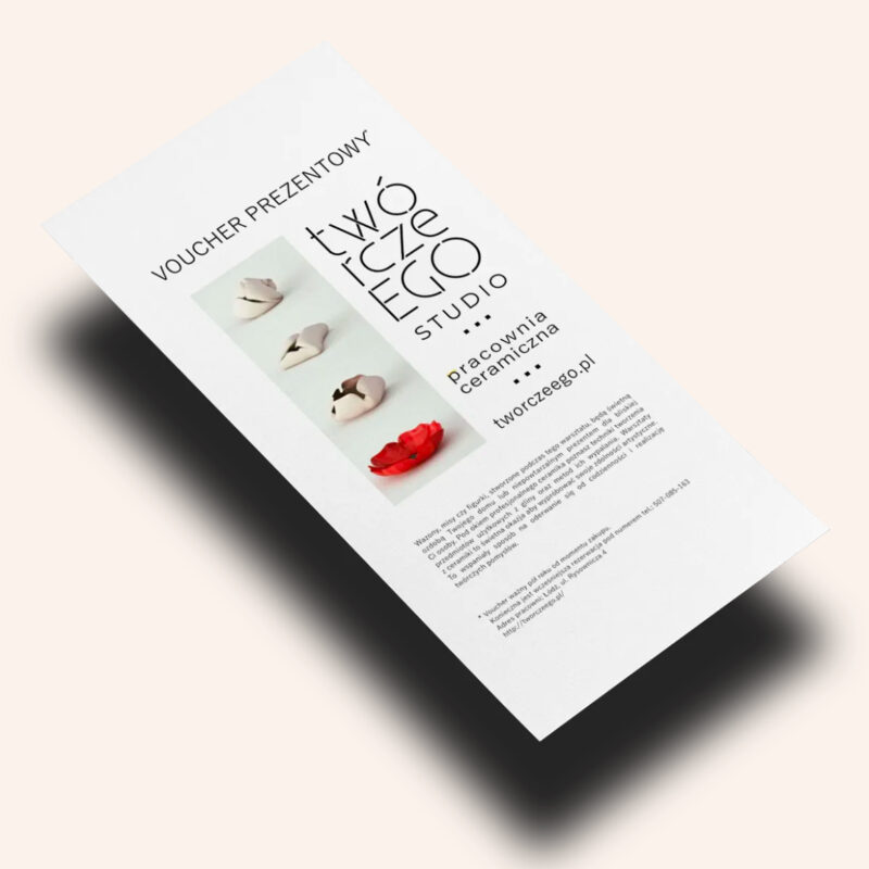 Voucher prezentowy na Pierwsze spotkanie z gliną